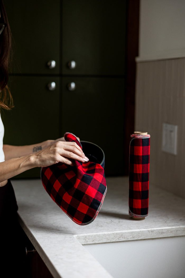 Reusable Non-Paper Towels - Plaids