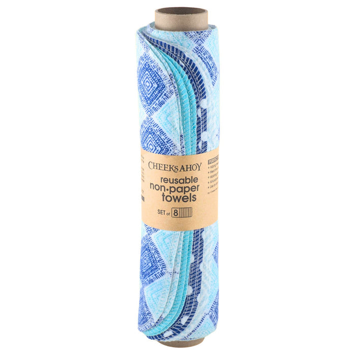 Reusable Non-Paper Towels - Seaside - Limited Edition