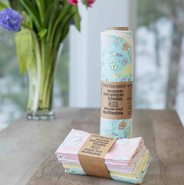 Reusable Non-Paper Towels - Spring Collection 2026