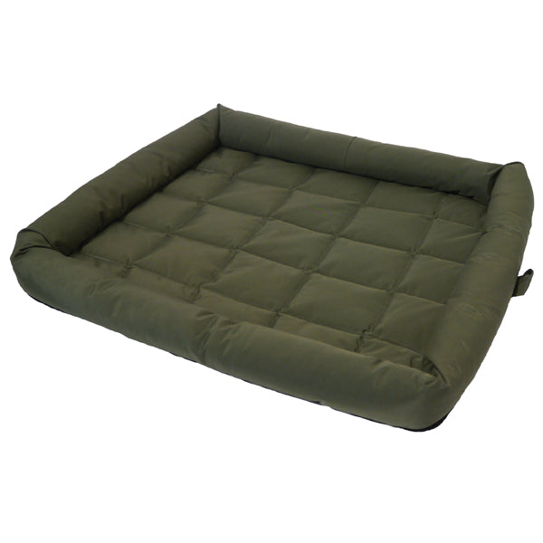 Rosewood 40 Winks green water resistant crate mattress on a white background