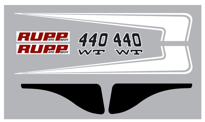 RUPP 1971 WT Decals