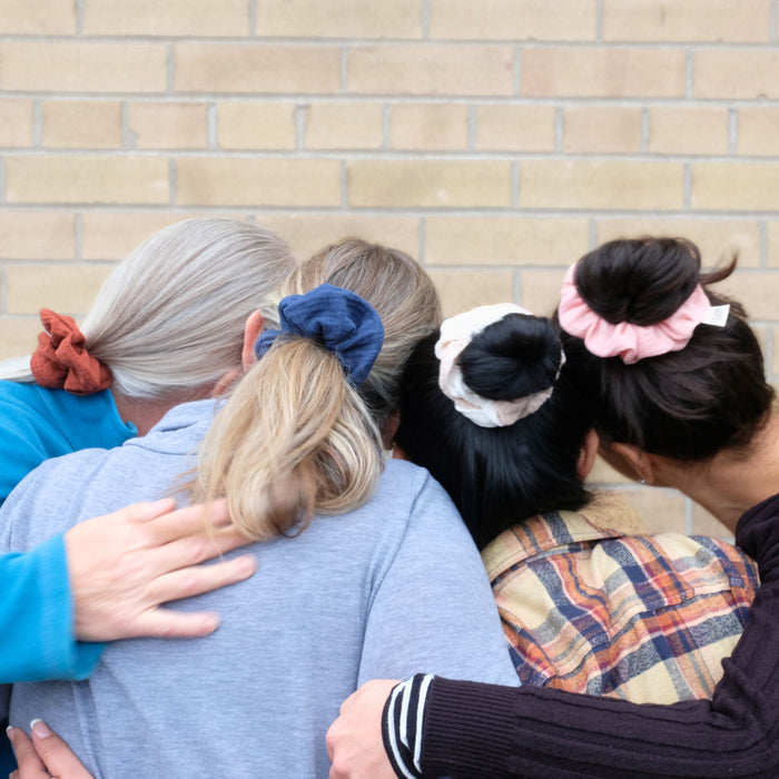 Scrunchie - Made from scraps!