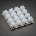 Silicone Elastomer 4 x 4 Button Keypad - for 3mm LEDs by Adafruit - The Pi Hut