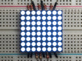 Small 1.2" 8x8 Ultra Bright White LED Matrix (KWM-30881CWB) [Discontinued] by Lucky Light Electronics - The Pi Hut