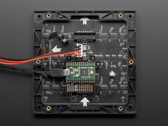 SmartMatrix SmartLED Shield (V4) for Teensy 3 by The Pi Hut - The Pi Hut