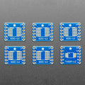 SMT Breakout PCB for SOIC-12 or TSSOP-12 - 6 Pack! by Adafruit - The Pi Hut