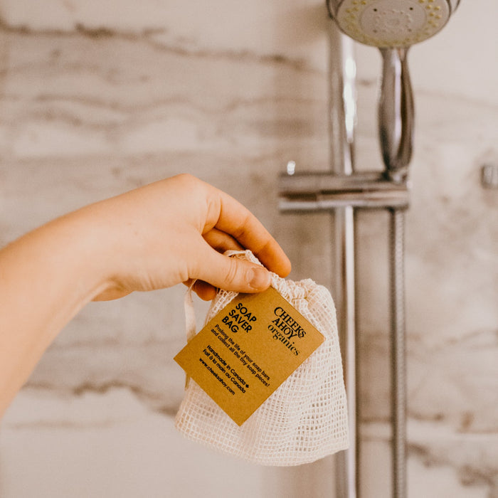 Soap Saver Bag - Organic Cotton