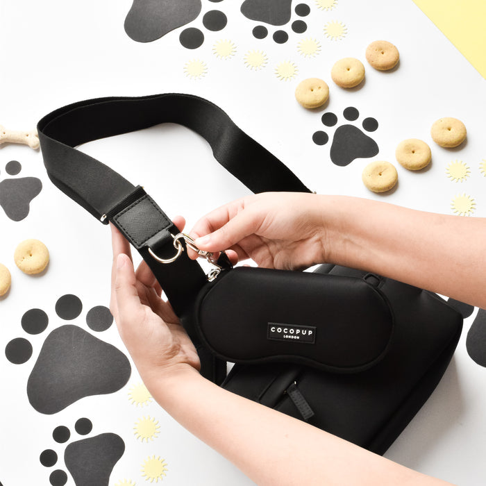 black sunglasses case for dog walking bag