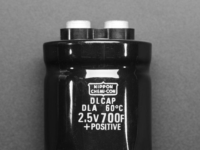 Super Capacitor - 2.5V 700 Farad [Discontinued] by The Pi Hut - The Pi Hut