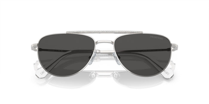 Swarovski SK7007 Silver/Dark Grey #colour_silver-dark-grey