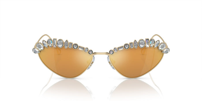 Swarovski SK7009 Pale Gold/Brown Gold Mirror #colour_pale-gold-brown-gold-mirror