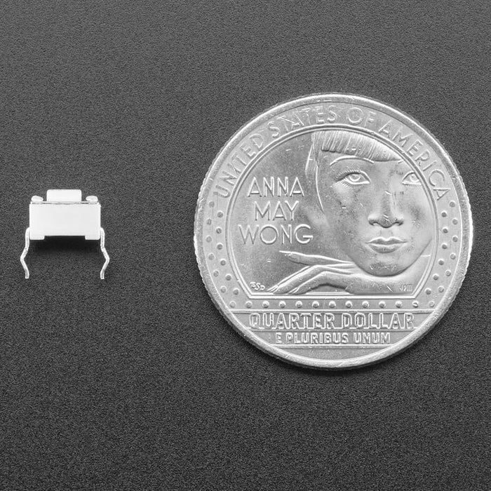 Tactile Switch Buttons (6mm slim) x 20 pack by Adafruit - The Pi Hut