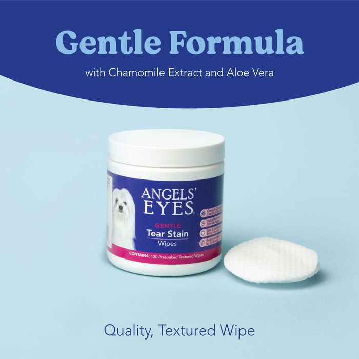 Tear Stain Maintenance Bundle: Chews & Wipes