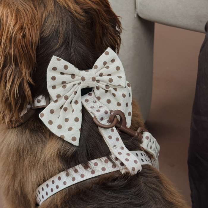 Tiramisu Polka Dot Sailor Bow Tie