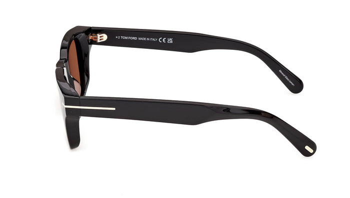 Tom Ford Caleb-02 TF1357#colour_shiny-black-brown