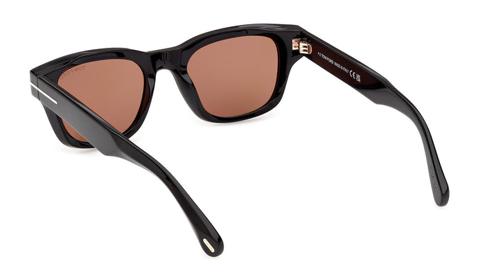 Tom Ford Caleb-02 TF1357#colour_shiny-black-brown