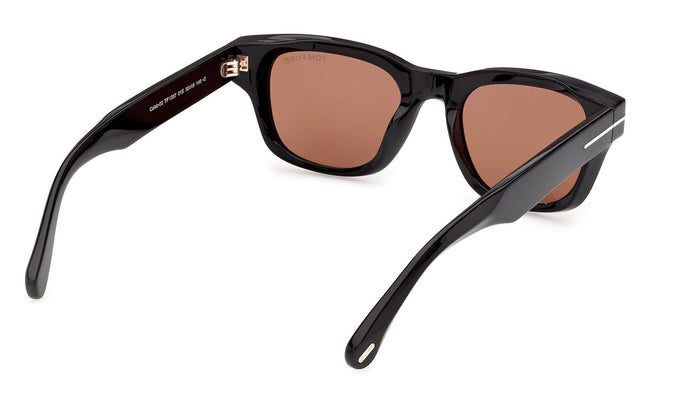 Tom Ford Caleb-02 TF1357#colour_shiny-black-brown