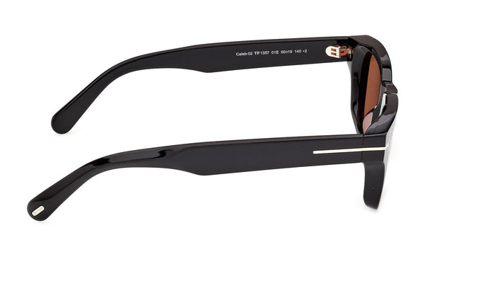 Tom Ford Caleb-02 TF1357#colour_shiny-black-brown