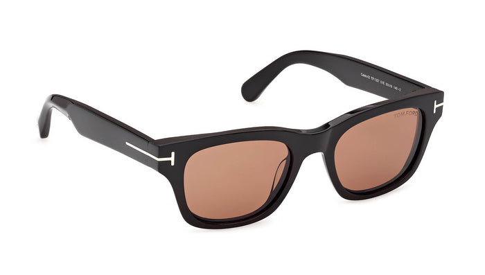 Tom Ford Caleb-02 TF1357#colour_shiny-black-brown