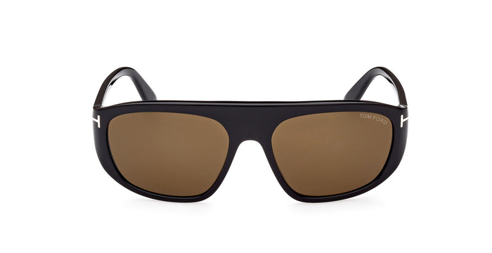 Tom Ford Edward-02 TF1002 Shiny Black/Roviex #colour_shiny-black-roviex