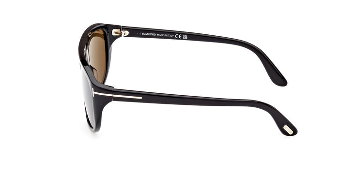 Tom Ford Edward-02 TF1002 Shiny Black/Roviex #colour_shiny-black-roviex