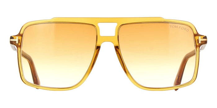 Tom Ford Kemp TF1177 #colour_shiny yellow crystal/brown gradient