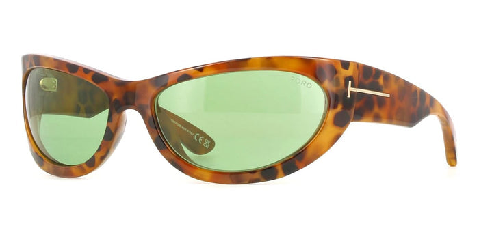 Tom Ford Leona-02 TF1365 #colour_shiny animal print/light green
