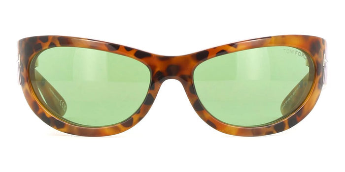 Tom Ford Leona-02 TF1365 #colour_shiny animal print/light green
