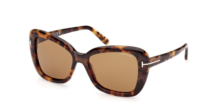 Tom Ford Maeve TF1008 Coloured Havana/Roviex #colour_coloured-havana-roviex