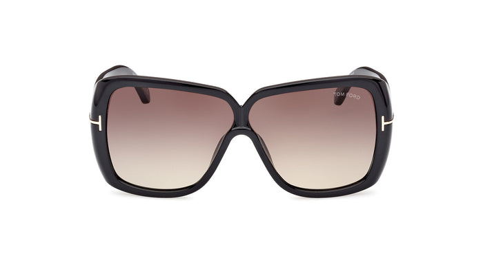 Tom Ford Marilyn TF1037 Shiny Black/Smoke Gradient #colour_shiny-black-smoke-gradient