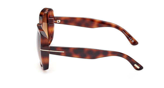 Tom Ford Marilyn TF1037 Dark Havana/Brown Gradient #colour_dark-havana-brown-gradient