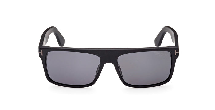 Tom Ford Philippe-02 TF999-N Matte Black/Smoke Polarized #colour_matte-black-smoke-polarized