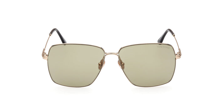 Tom Ford Pierre-02 TF0994 Shiny Rose Gold/Green #colour_shiny-rose-gold-green