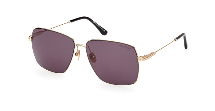 Tom Ford Pierre-02 TF0994 Shiny Deep Gold/Smoke #colour_shiny-deep-gold-smoke