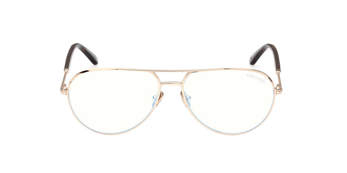 Tom Ford TF5829-B Blue Light Shiny Rose Gold #colour_shiny-rose-gold