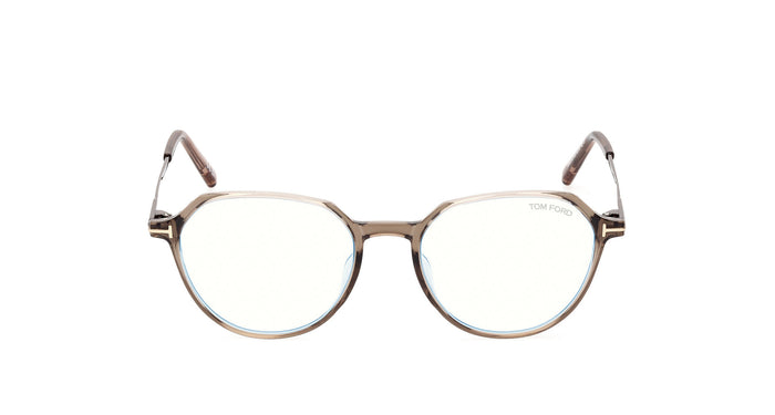 Tom Ford TF5875-B Blue Light Shiny Light Brown #colour_shiny-light-brown