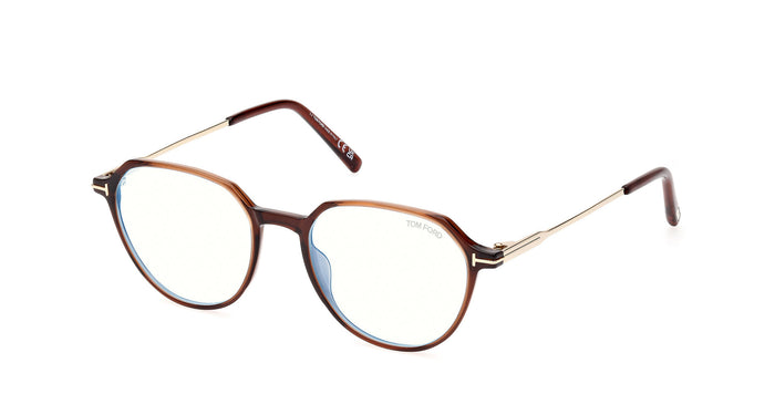 Tom Ford TF5875-B Blue Light Shiny Dark Brown #colour_shiny-dark-brown