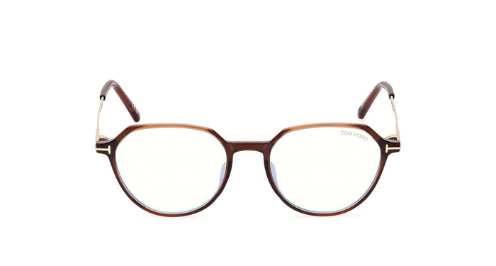 Tom Ford TF5875-B Blue Light Shiny Dark Brown #colour_shiny-dark-brown