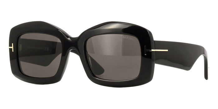 Tom Ford Venetia TF1218 #colour_shiny black/grey with light mirror