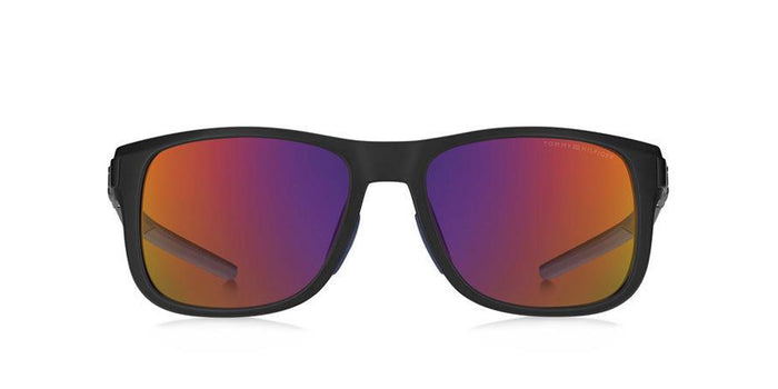 Tommy Hilfiger TH1913/S Matte Black/Blue Mirror #colour_matte-black-blue-mirror