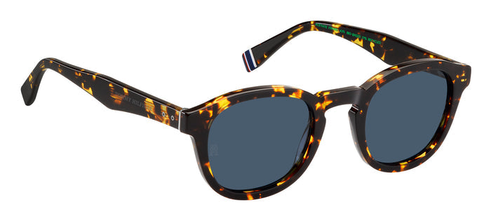 Tommy Hilfiger TH2031/S Havana/Blue #colour_havana-blue