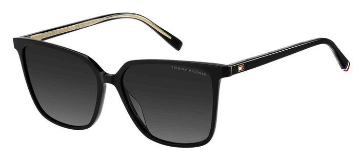 Tommy Hilfiger TH2292/S Black/Dark Grey Gradient #colour_black-dark-grey-gradient
