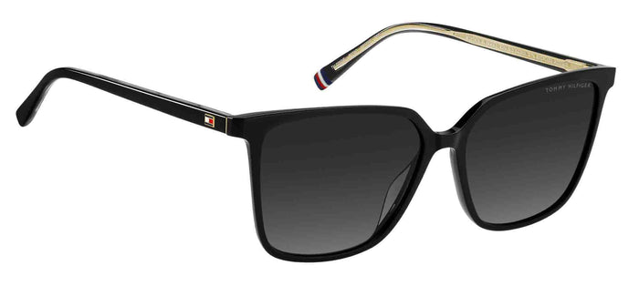 Tommy Hilfiger TH2292/S Black/Dark Grey Gradient #colour_black-dark-grey-gradient