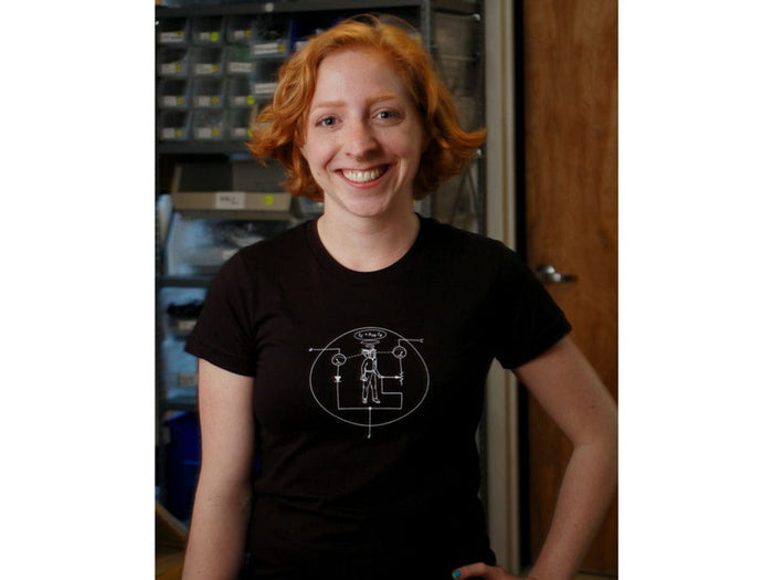 Transistor Man Shirt - Womens X-Large [Discontinued] by The Pi Hut - The Pi Hut