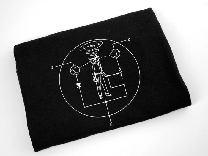 Transistor Man Shirt - Womens X-Large [Discontinued] by The Pi Hut - The Pi Hut