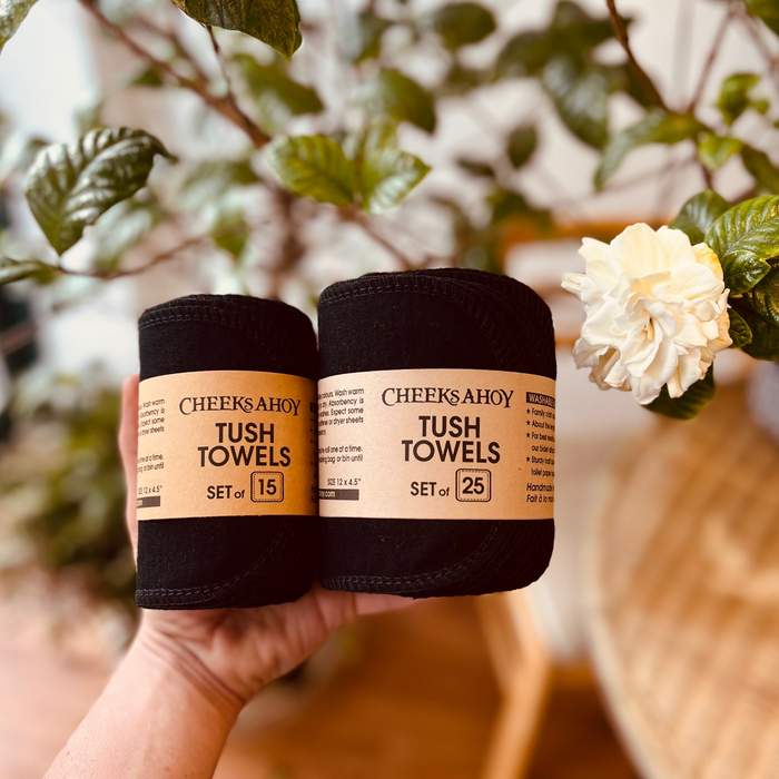Tush Towels - Reusable Toilet Tissue