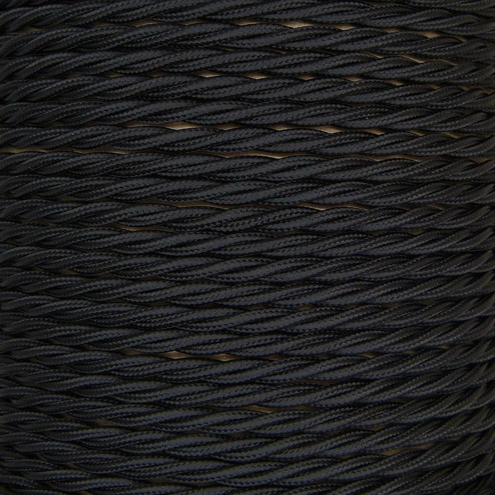 Twisted Braided Flex 3 Core 0.75mm In Variety Of Colours Per Meter