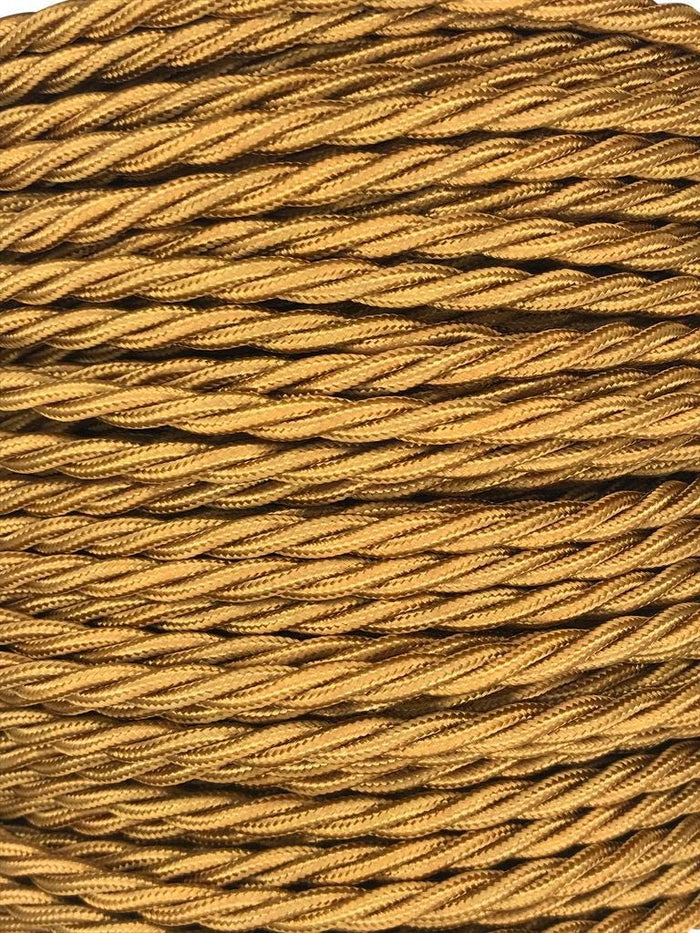 Twisted Braided Flex 3 Core 0.75mm In Variety Of Colours Per Meter