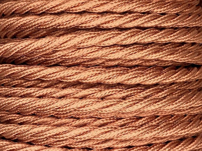 Twisted Braided Flex 3 Core 0.75mm In Variety Of Colours Per Meter