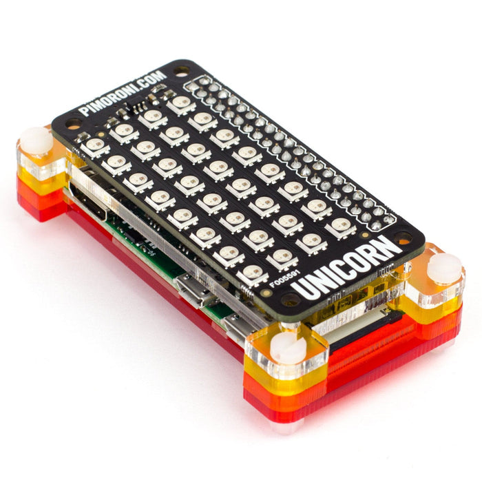 Unicorn pHAT [Discontinued] by Pimoroni - The Pi Hut